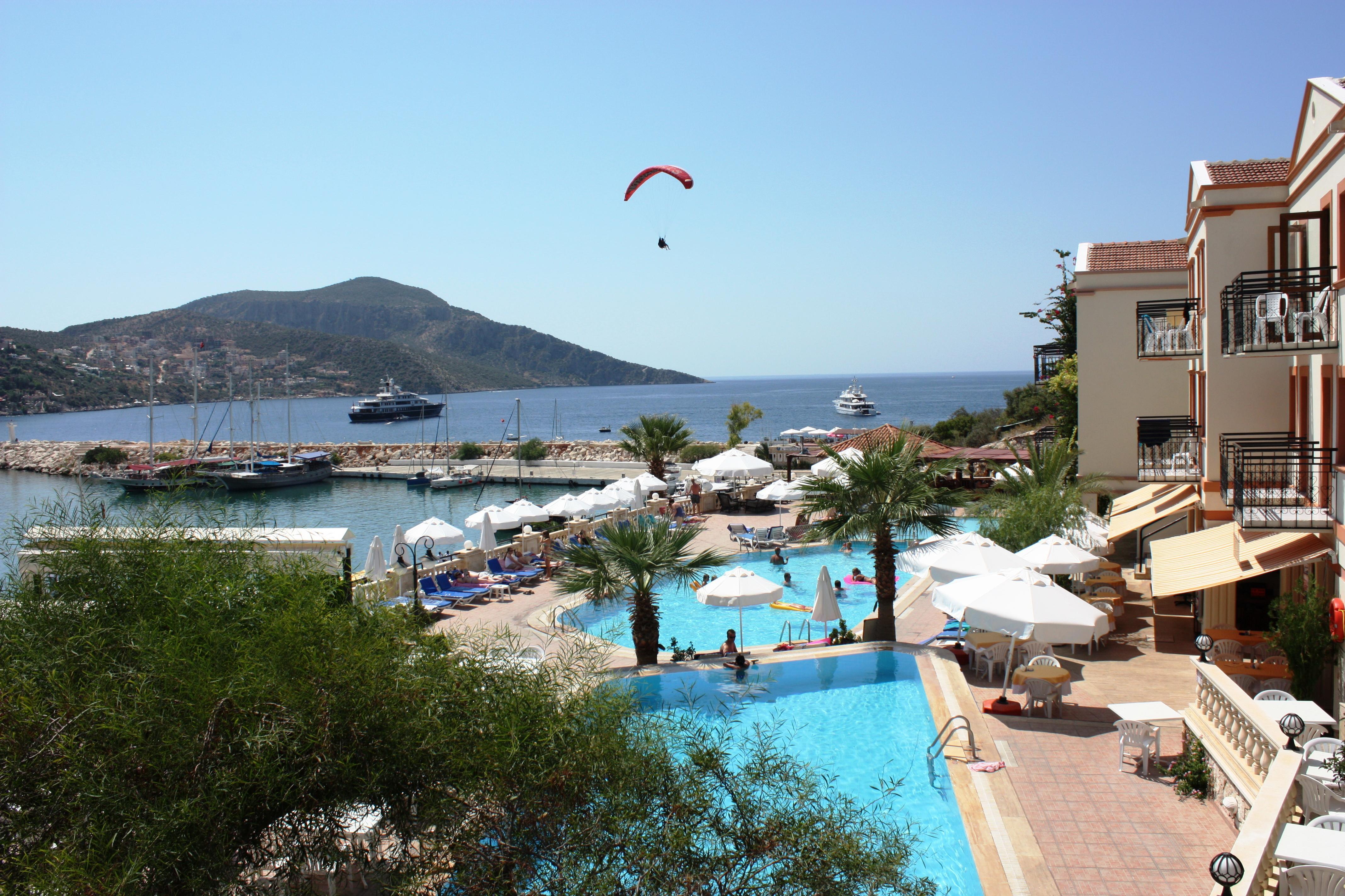 Hotel Pirat Kalkan Exteriör bild