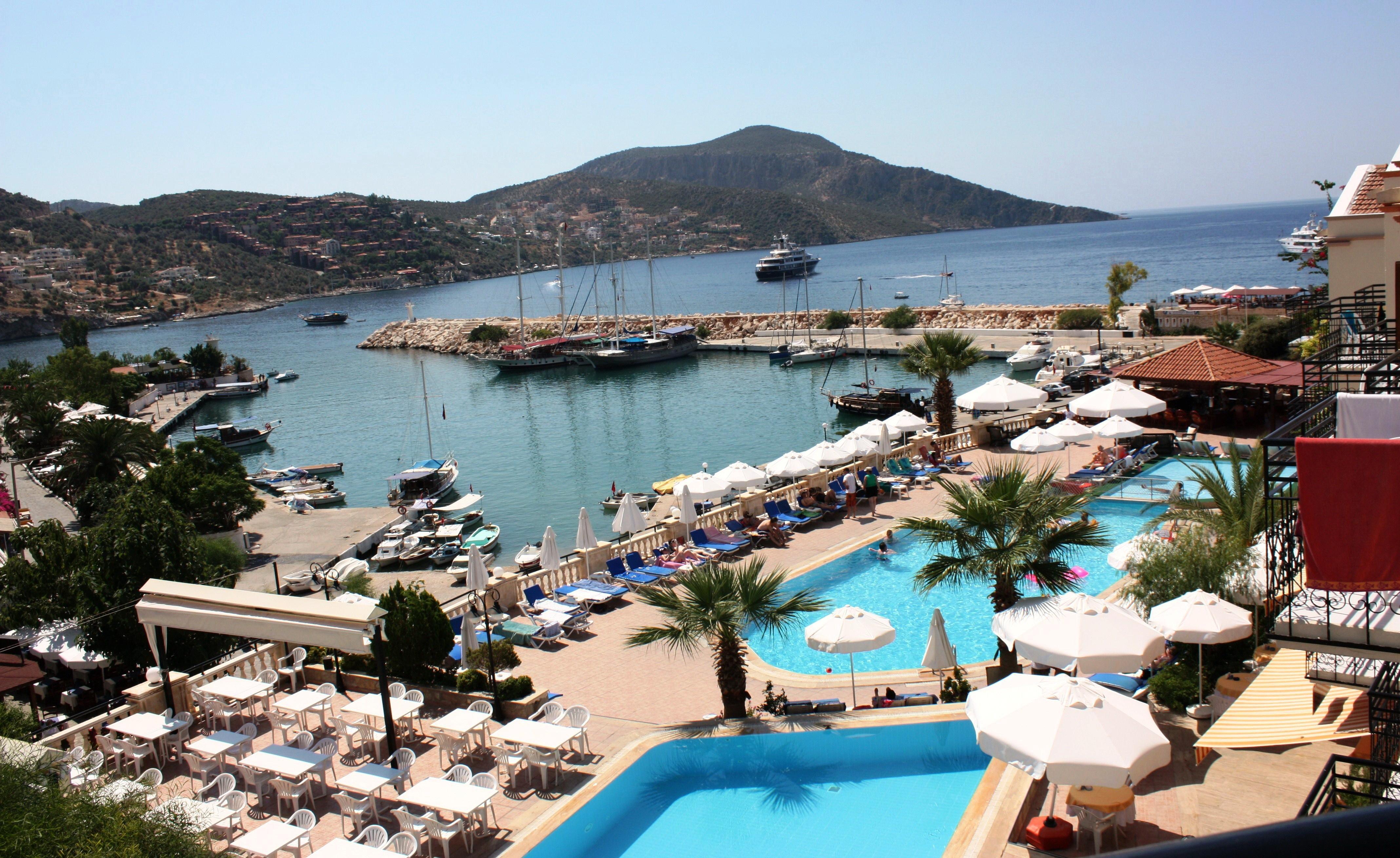 Hotel Pirat Kalkan Exteriör bild