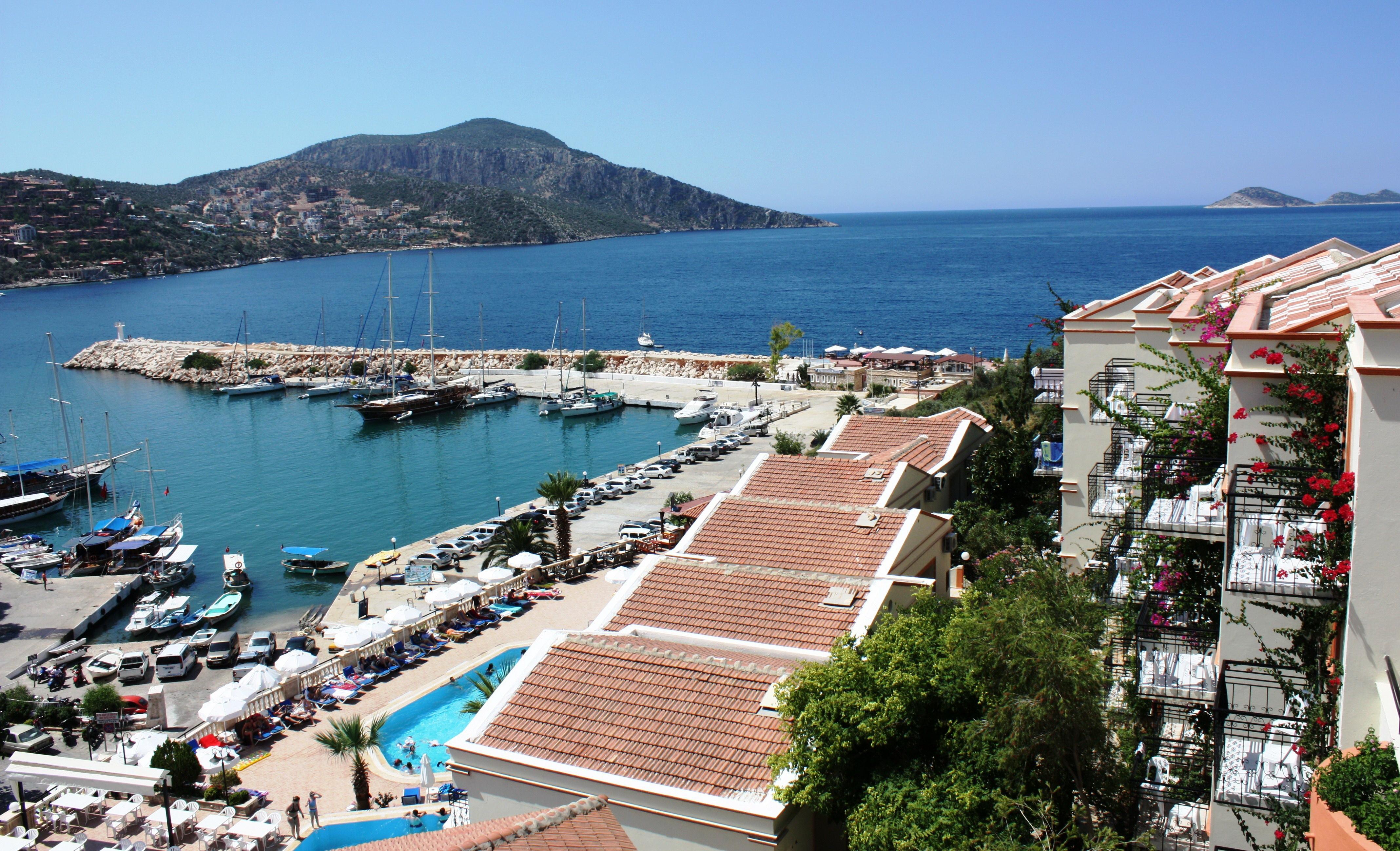 Hotel Pirat Kalkan Exteriör bild