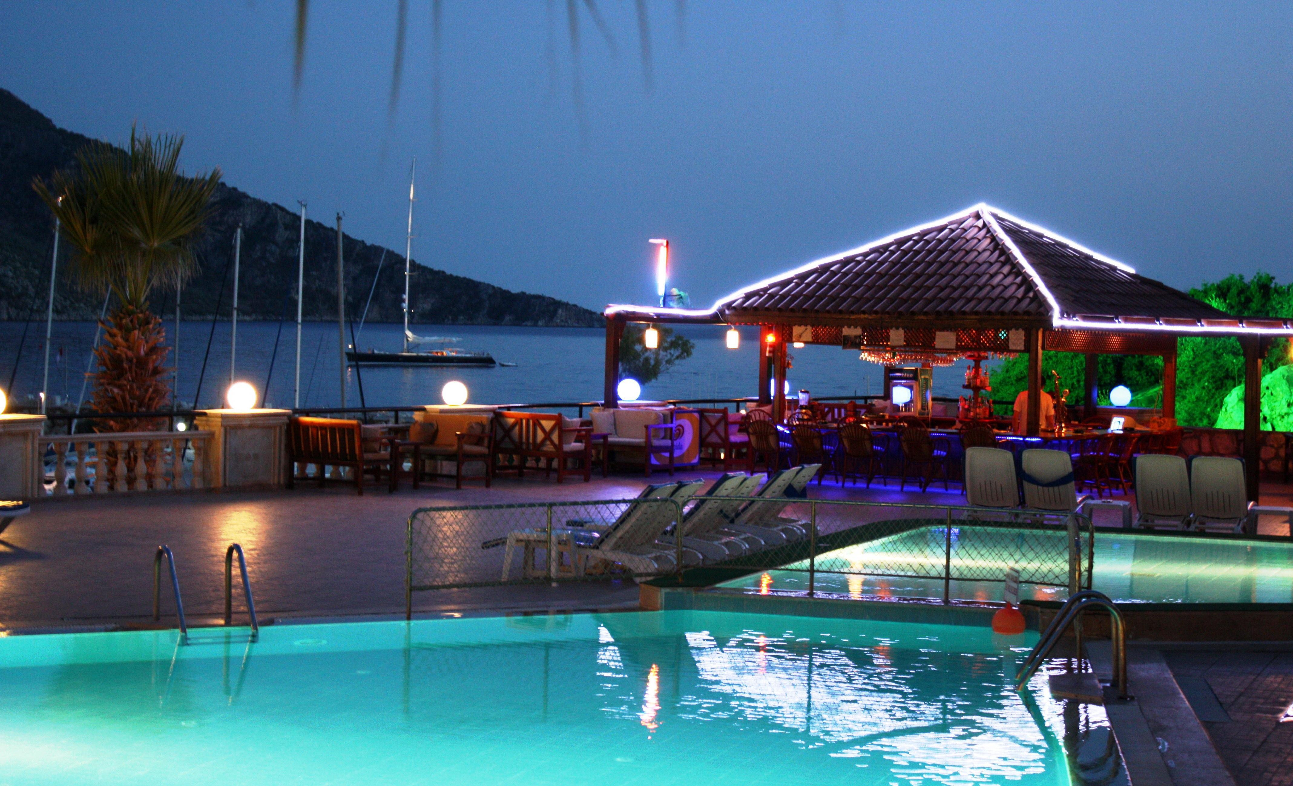 Hotel Pirat Kalkan Exteriör bild