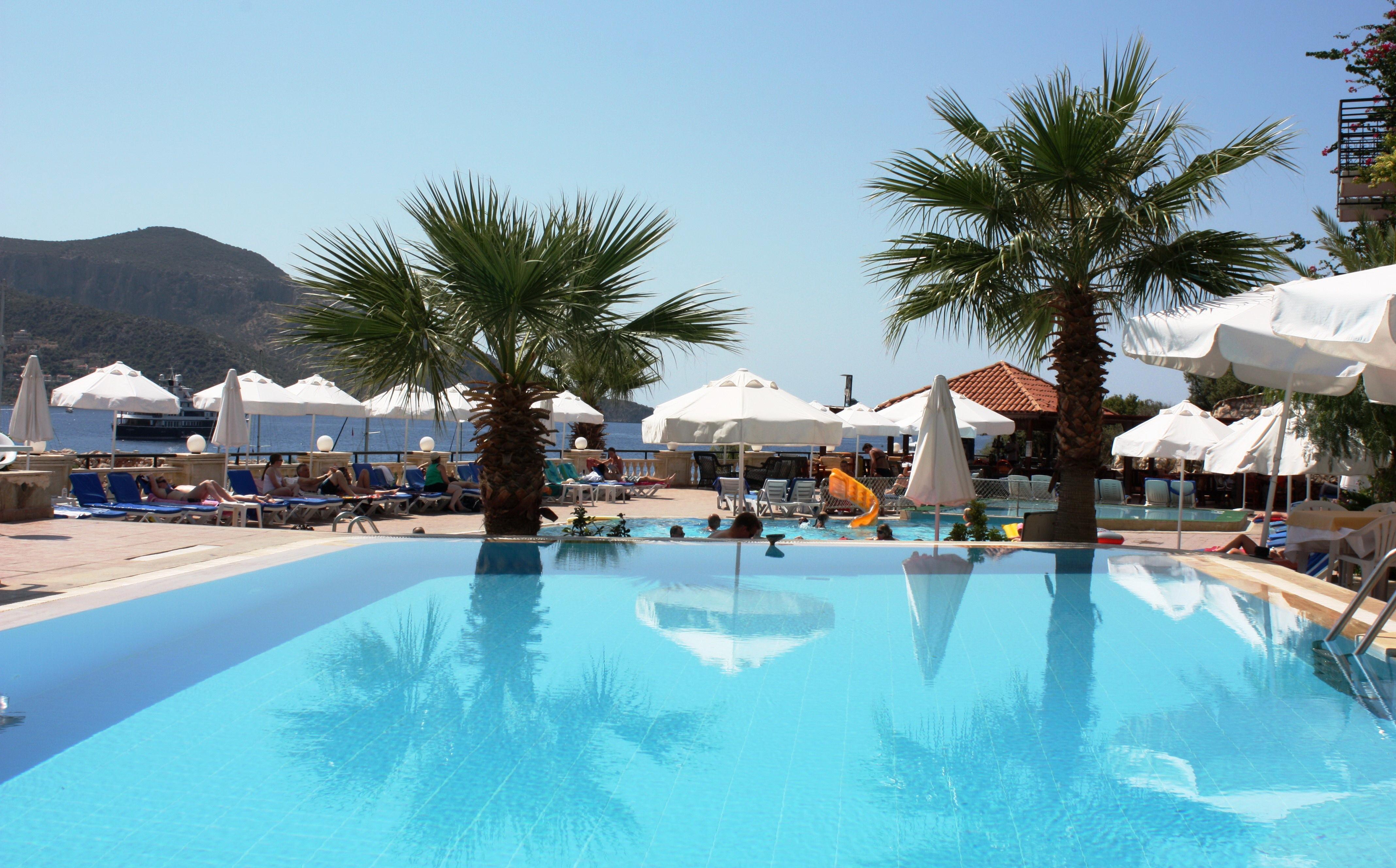 Hotel Pirat Kalkan Exteriör bild