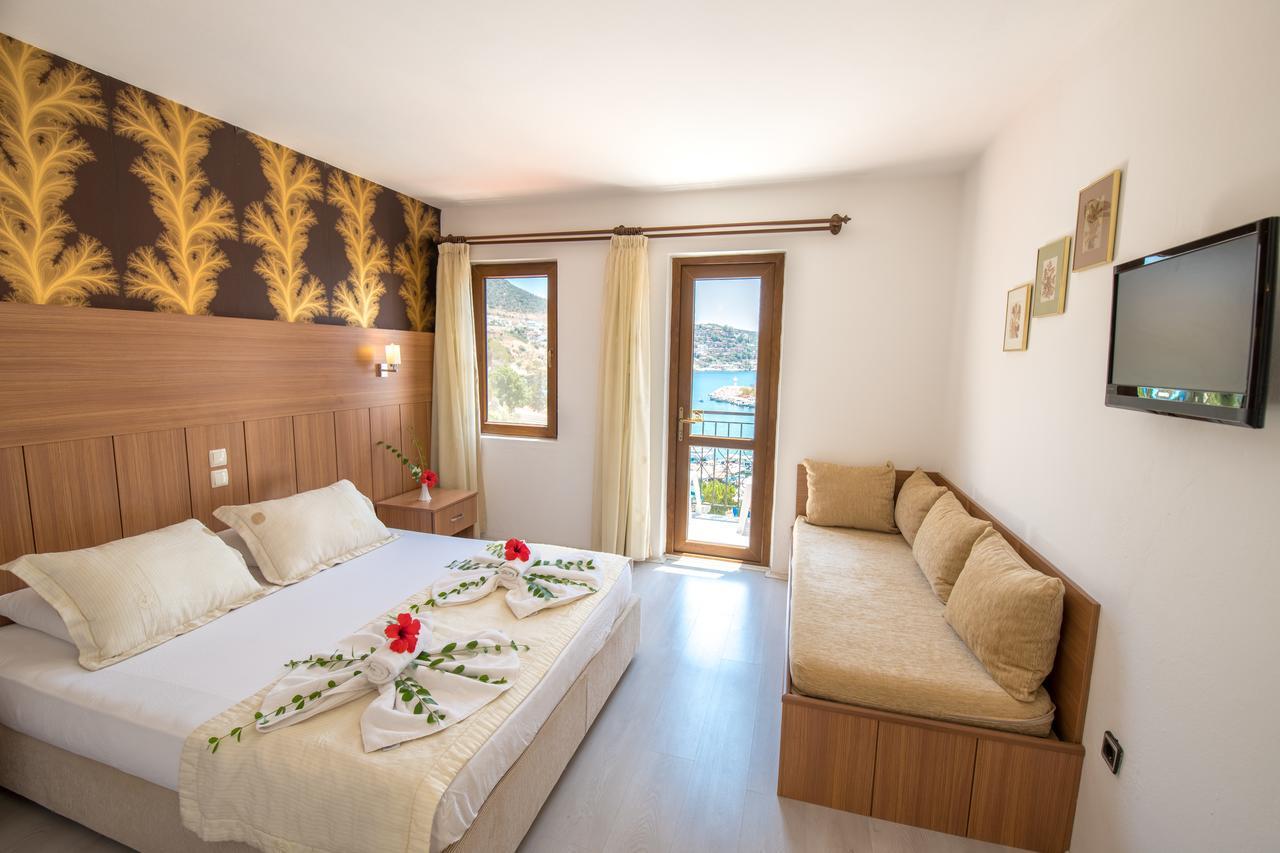 Hotel Pirat Kalkan Exteriör bild